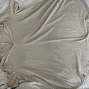 Greenish taupe shirt